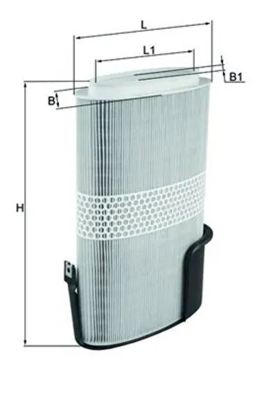 KNECHT Въздушен филтър за Porsche Boxster/Cayman
