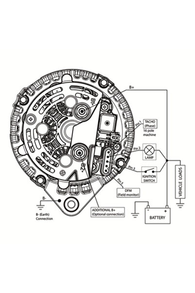 Prestolite Generator / Alternator Iveco Eurocargo 1-3/Eurocargo 4/Eurocargo 5