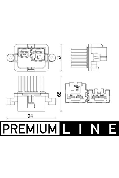 MAHLE Reglaj Suflanta De Interior Volvo Fh 2/Fm