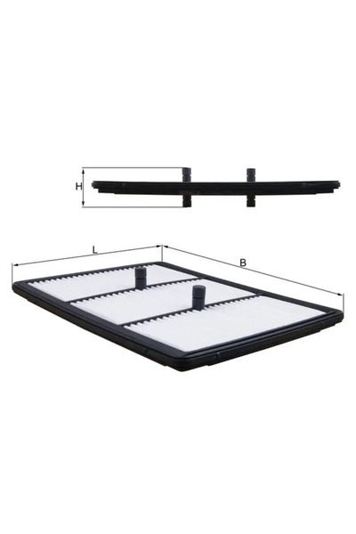 KNECHT Въздушен филтър Hyundai Ioniq Kia Niro 1/Niro Van