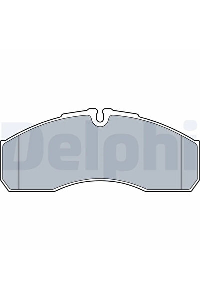 DELPHİ Комплект накладки за дискови спирачки Iveco Daily 3 Body/Daily 3 Platf...