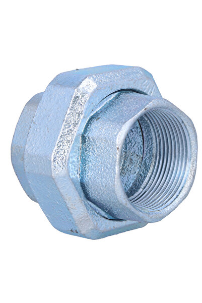 Other Straight screw-on double nipple 64 galvanized U1 NR 48 NR 330 OPAL