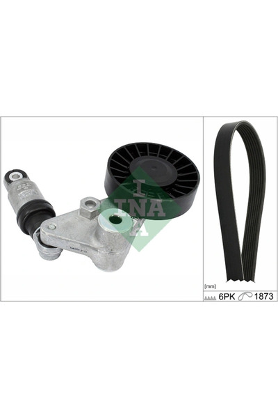 FAG Set Curea Transmisie Cu Caneluri Chevrolet Astra Opel Astra G/Zafira A Mi...