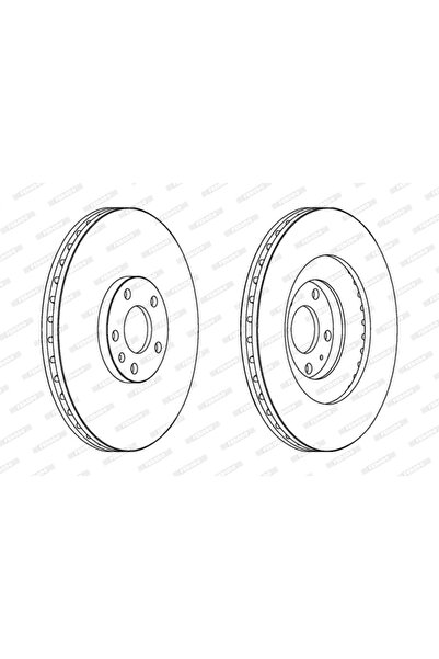FERODO Disc Frana Audi A4 B6/A4 B7