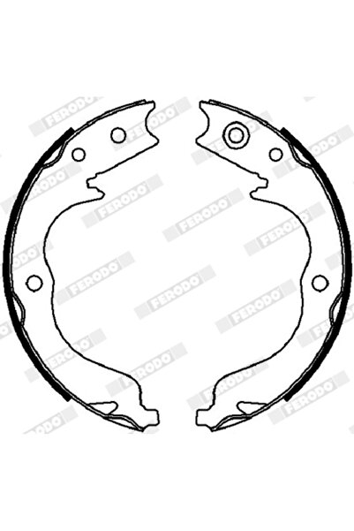 FERODO Set Saboti Frana Frana De Mana Citroen C-Crosser Mitsubishi Grandis/La...