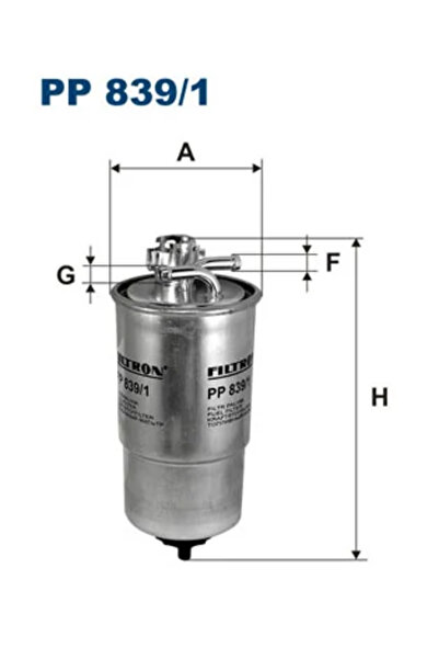 Filtron Fuel Filter Audi A3/A4 B5/A6 C5 Multicar Tremo