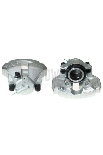 BUDWEG CALIPER Etrier Frana Axa Fata Stanga Vw Multivan T5/Touareg/Transporte...