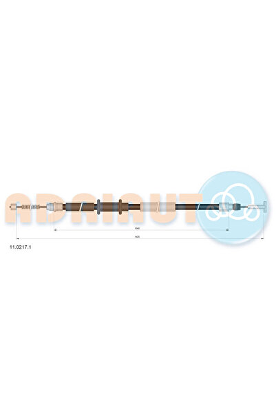 Adriauto Cablu Frana De Parcare Spate Stanga Fiat Brava/Bravo 1/Marea