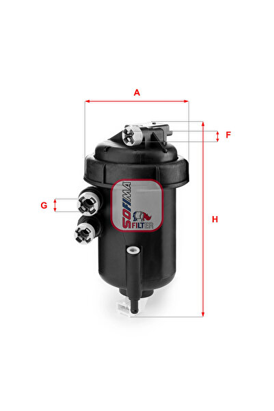 SOFIMA Filtru Combustibil Citroen Jumper 1 Bus/Jumper 1 Caroserie/Jumper 1 Pl...