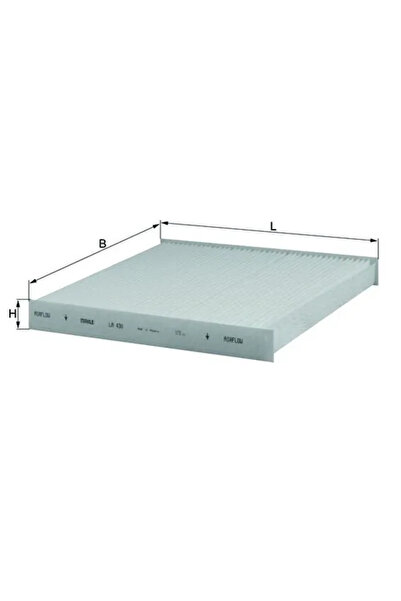 KNECHT Filtru Aer Habitaclu Renault Twingo 3 Smart Forfour/Fortwo