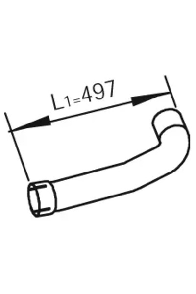 Dinex Racord Evacuare Centru Man Tgm 1