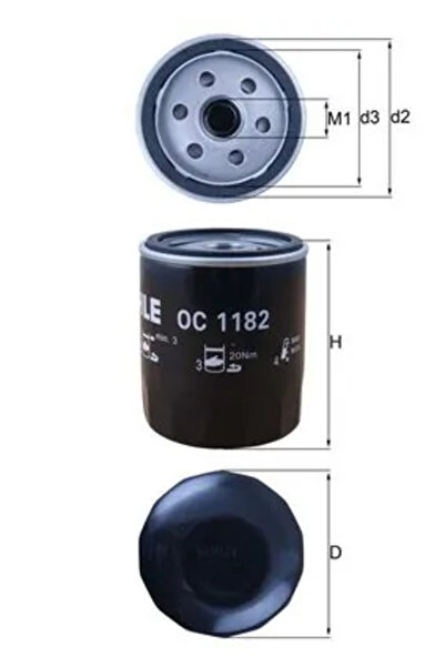 KNECHT Filtru Ulei Mazda 3/5/6 2002-2022