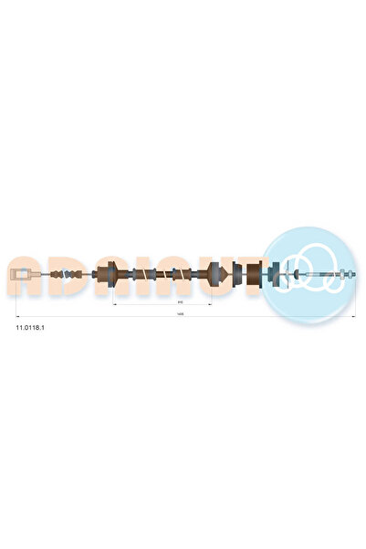 Adriauto Cablu Ambreiaj Citroen Jumper 1 Bus/Jumper 1 Caroserie/Jumper 1 Plat...