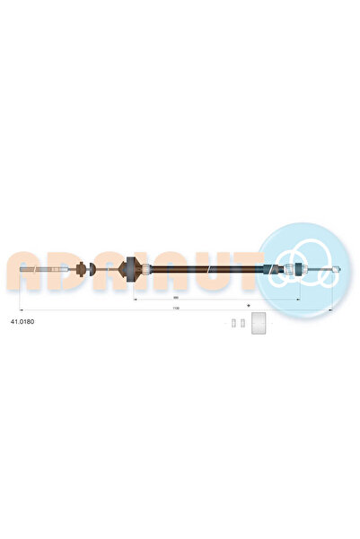 Adriauto Cablu Ambreiaj Dacia Logan/Sandero