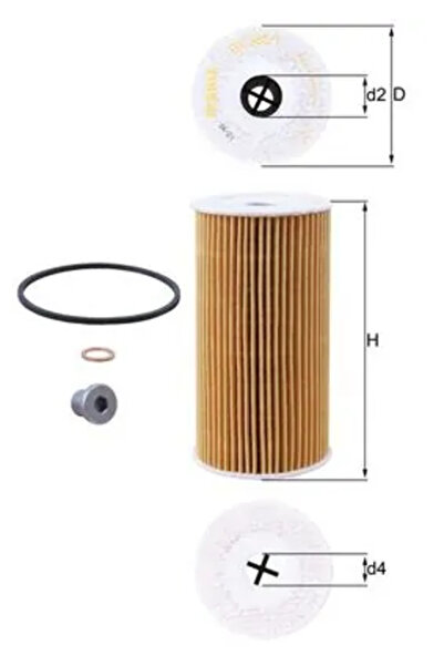 KNECHT Filtru Ulei Chrysler Grand Voyager 5 Jeep Cherokee/Wrangler 3