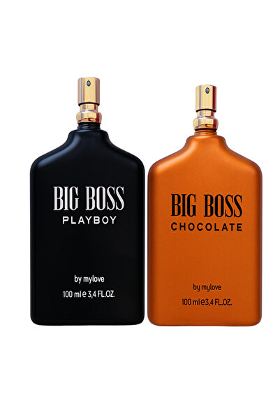 BIG BOSS Kalıcı Erkek Parfüm Playboy ve Chocolate 2'li Set