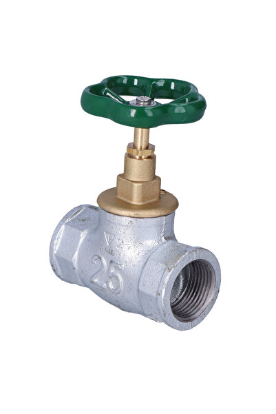 Other Cast iron globe valve, M83 VIKING figure, white malleable cast iron, cast iron handle GW 1 inch