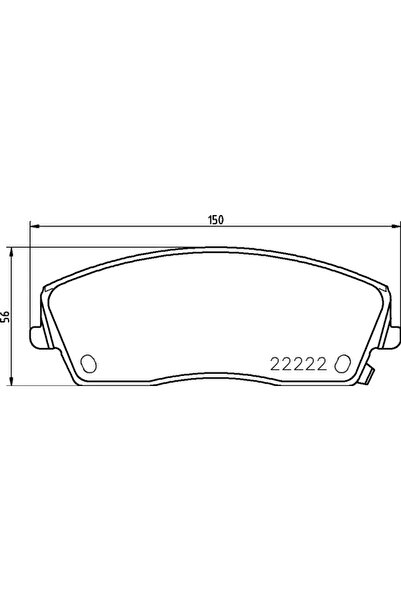 Brembo Set Placute Frana Frana Disc Chrysler 300C Dodge Challenger Cupe/Charger