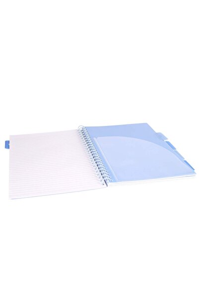 Strigo Spiral notebook and dividers Project Book UNICORN A4, dictando, 200 pg, cardboard covers PADS090