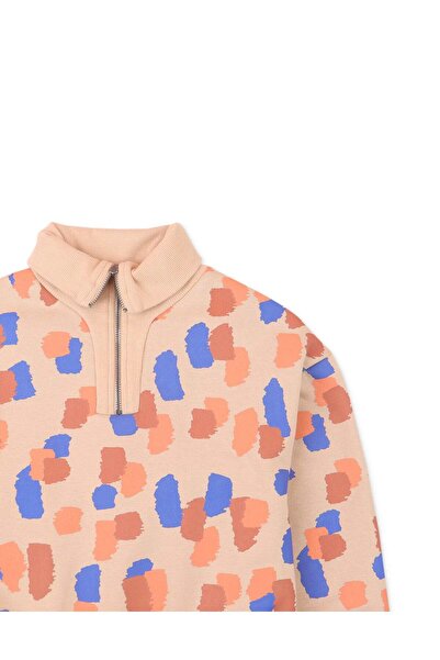 Gingersnaps Girls Printed Long-Sleeve Sweater