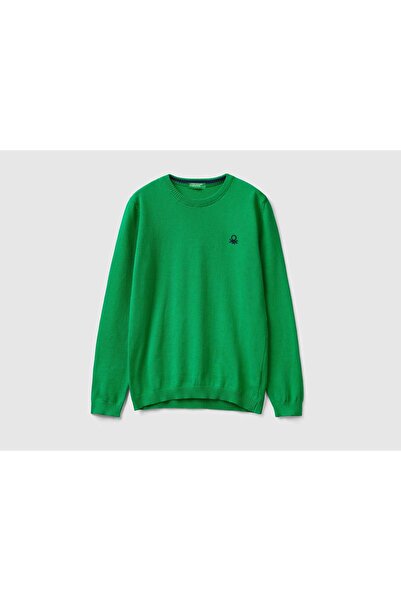 United Colors of Benetton سترة قطنية بأكمام طويلة
