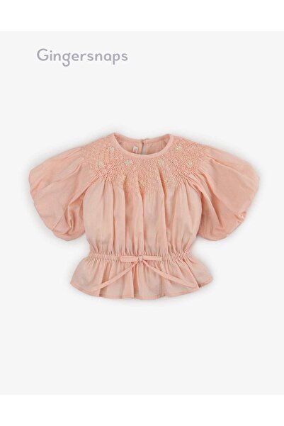 Gingersnaps بلوزة قصيرة برباط على الخصر للبنات