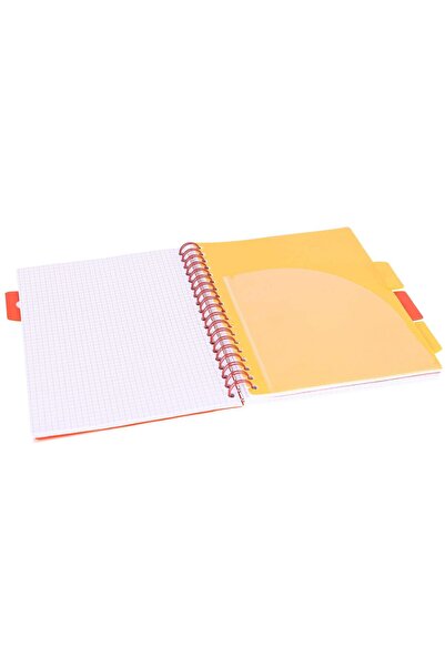 Strigo Spiral notebook and dividers Project Book TROPICAL B5, mathematics, 200 pg, cardboard covers PADS064