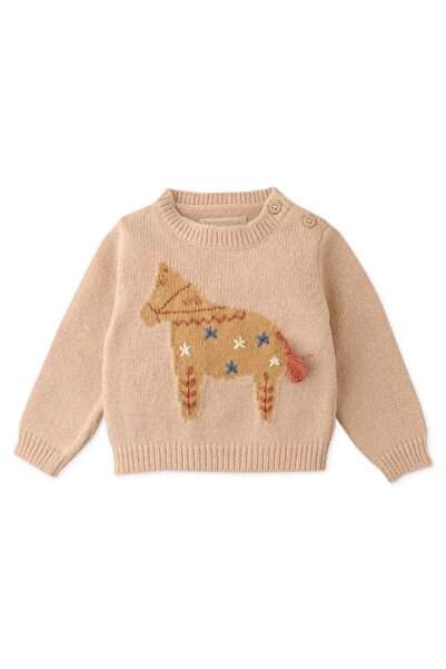 Gingersnaps Printed Girls' Sweater