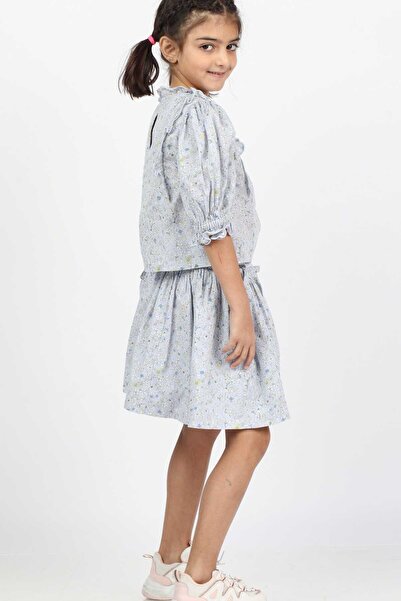 Gingersnaps Girls Printed Half-Sleeve Top