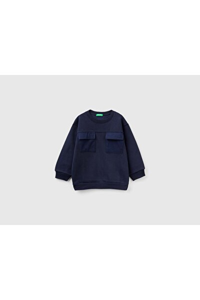 United Colors of Benetton سترة للأولاد مع جيوب