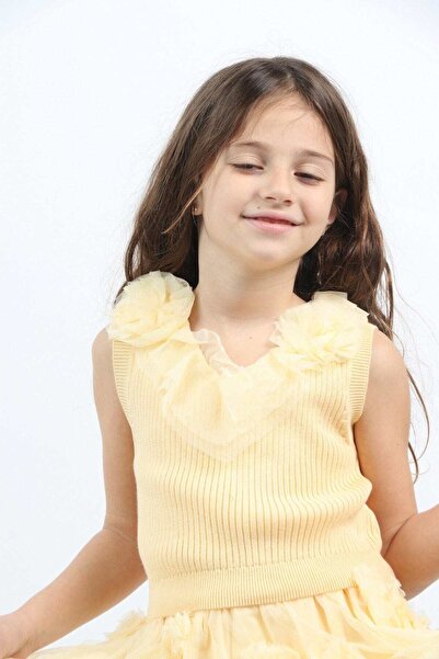 Gingersnaps بلوزة طويلة مضلعة للبنات