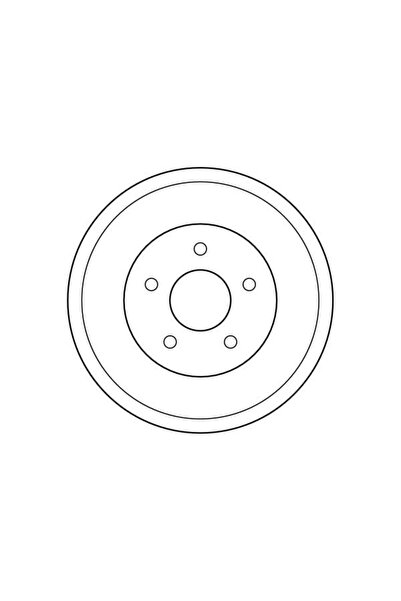 TRW Tambur Frana Ford Tourneo Connect/Transit Connect