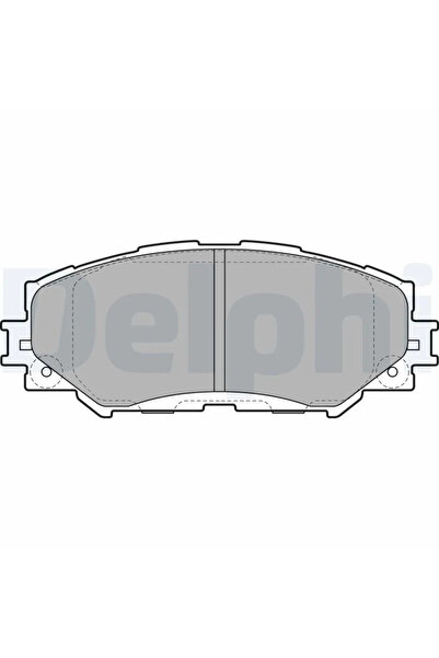 DELPHİ Brake pad set disc brake TOYOTA AURIS 2006-2012 LP2002