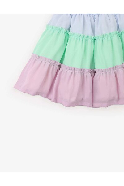 Gingersnaps Girls Floral Ruffled Skirt