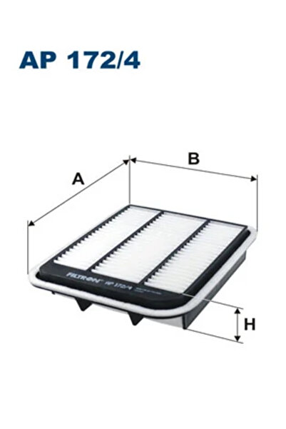 Filtron Въздушен филтър за Mitsubishi Grandis