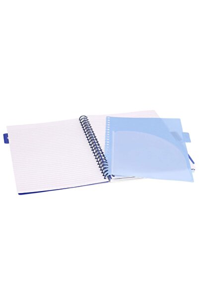 Strigo Spiral notebook and dividers Project Book TIGRU A4, dictando, 200 pg, cardboard covers PADS092