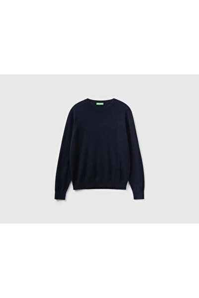 United Colors of Benetton Dark Gray Cashmere Sweater