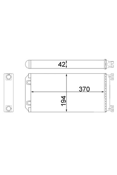 MAHLE Schimbator Caldura Incalzire Habitaclu Daf Cf 85/Xf 105 Man Tga/Tgx 1
