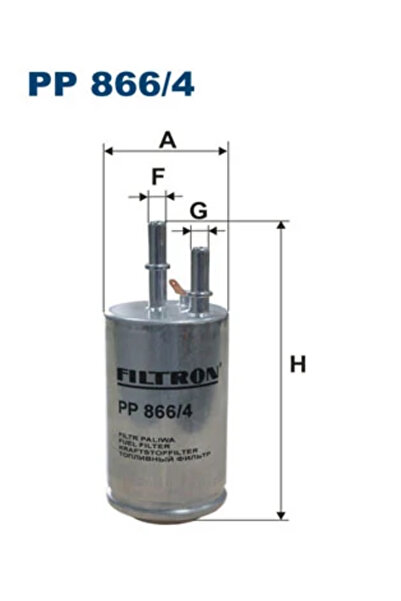 Filtron Filtru combustibil VOLVO XC70 II 2013-2016 PP 866 4