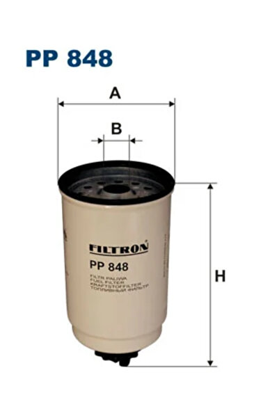 Filtron Fuel Filter Ford Transit Tourneo Bus/Transit Bus/Transit Bodywork Met...