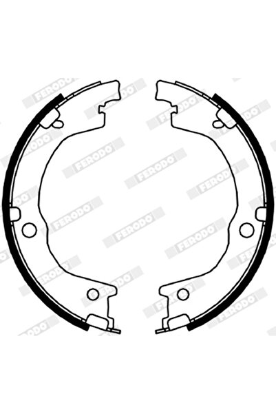 FERODO Set Saboti Frana Frana De Mana Hyundai H-1 / Starex Bus/H-1 Caroserie/...