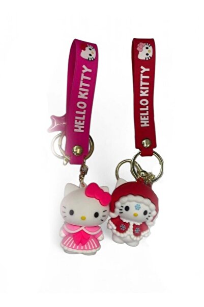 Generic سلسلة مفاتيح على شكل شخصية كيتي (اختيار عشوائي)