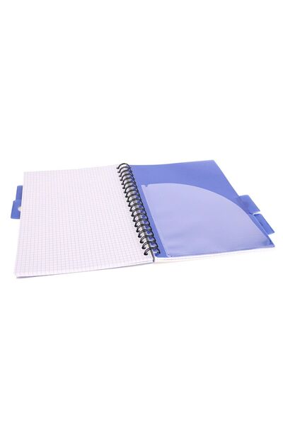 Strigo Caiet spirala si separatoare Project Book BASIC B5, matematica, 200 pg, coperti carton PADS057