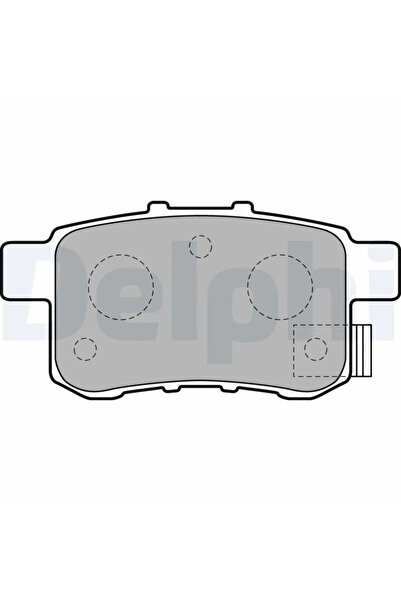 DELPHİ Brake pad set disc brake HONDA ACCORD VIII 2008-2015 LP2145