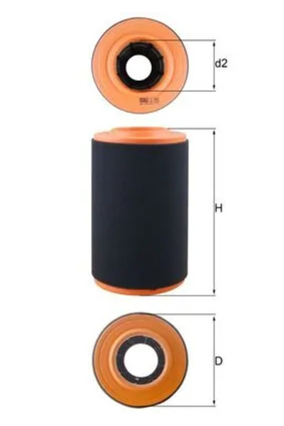 KNECHT Filtru Aer Citroen Jumper 2 Bus/Jumper 2 Caroserie/Jumper 2 Platou / S...