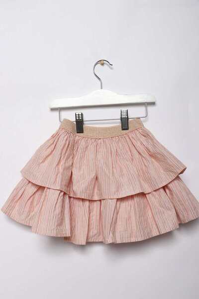 Gingersnaps Girls Striped Layered Skirt