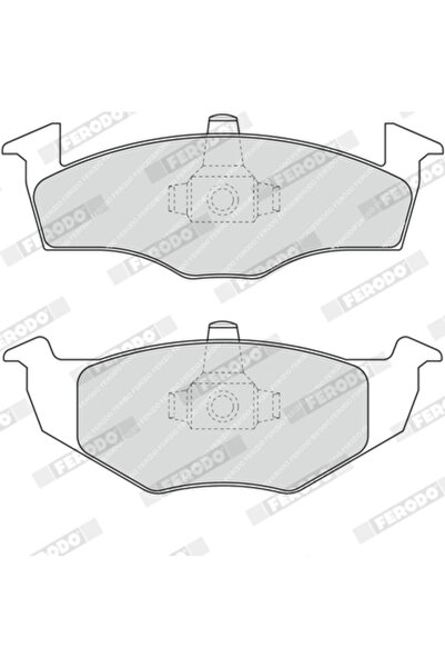 FERODO Brake Pad Set Disc Brake Seat Cordoba/Ibiza 2/Toledo 1 Vw Golf 3/Polo/...