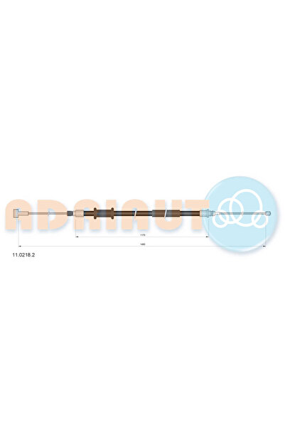 Adriauto Cablu Frana De Parcare Spate Dreapta Citroen Jumper 2 Bus/Jumper 2 C...