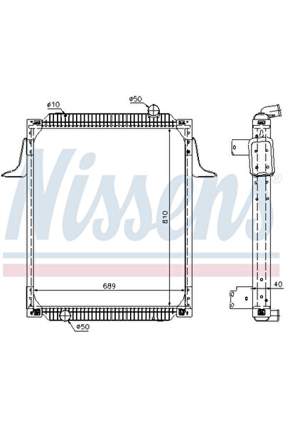 Nissens Radiator Racire Motor Renault Trucks Premium