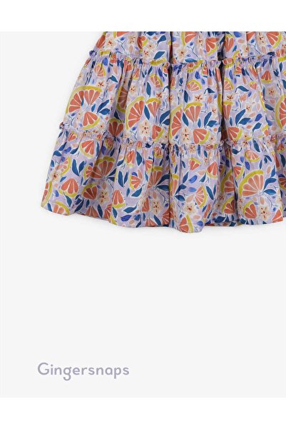 Gingersnaps Girls Printed Flared Skirt
